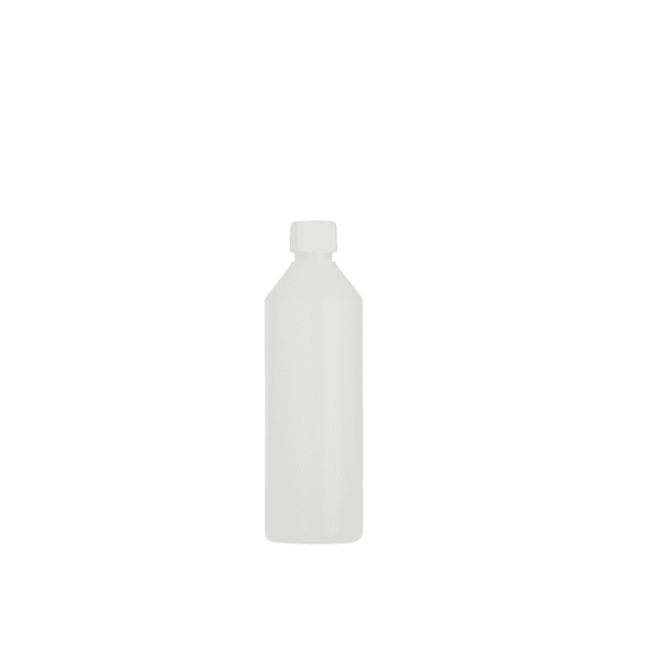 500ML Boston Round 40g Natural - (Pack of 100 units)