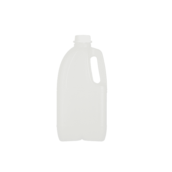 2Lt Dairy/Milk Square HDPE Bottle with Handle - (Pack of 50 units)
