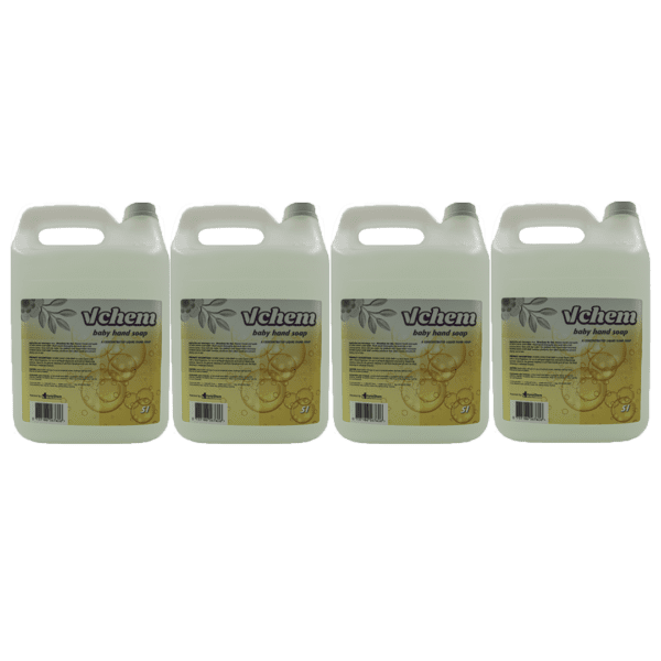 VChem Hand Soap Baby 5L Bulk Pack 4
