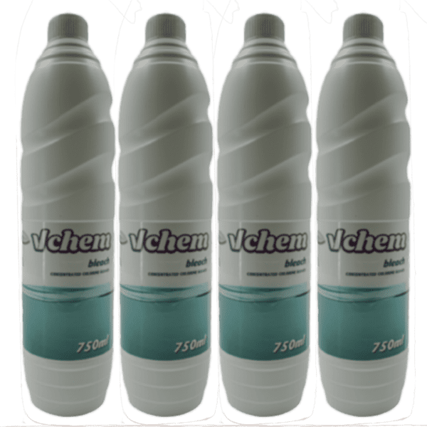 VChem Bleach 750ml Bulk Pack 24