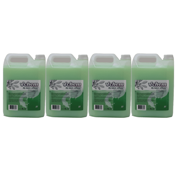 VChem Fabric Conditioner Lilly 5L Bulk Pack 4