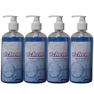VChem Hand Soap Ocean 500ml Bulk 24