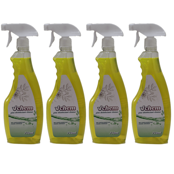 VChem Pine Disinfectant Cleaner 750ml Bulk Pack 20