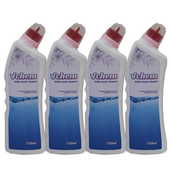 VChem Toilet Bowl Cleaner 750ml Bulk Pack 25