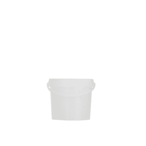 1Lt FINO TE Bucket transparent with lids - (Pack of 100 units)