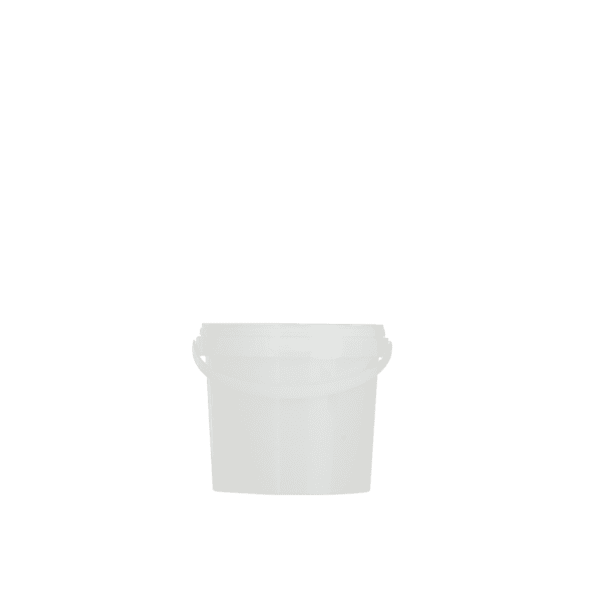1Lt FINO TE Bucket transparent with lids - (Pack of 100 units)
