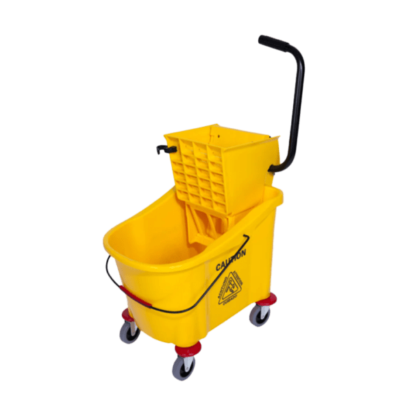 36L Bucket and Wringer Trolley(Yellow)