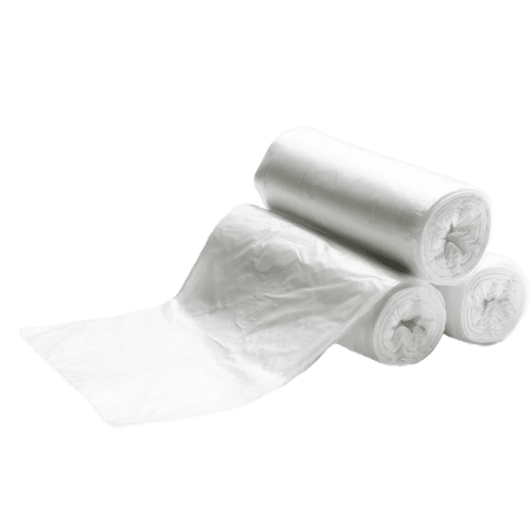 Clear Refuse Bags 200 (10x Pack of 20)