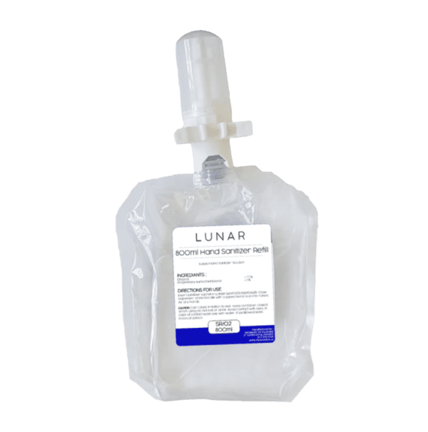 Lunar Hand Sanitizer Refill Sachet 800ml X 6