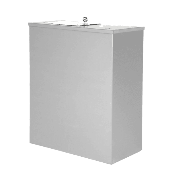 Phoenix Stainless Steel Sanitary Bin Flat Lid