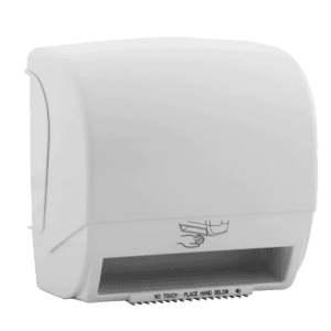 Sensor Operated White Paper Towel Dispenser
