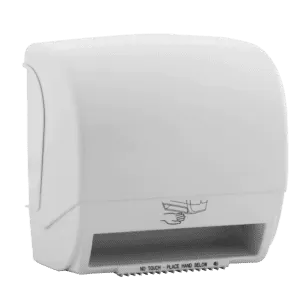 Sensor Operated White Paper Towel Dispenser