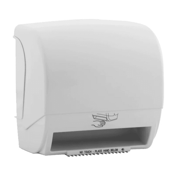 Sensor Operated White Paper Towel Dispenser