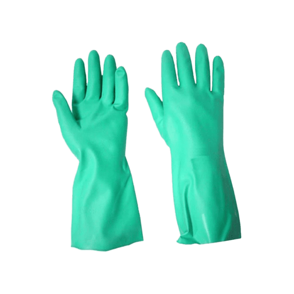 Thick Green Nitrile Gloves (Pair)