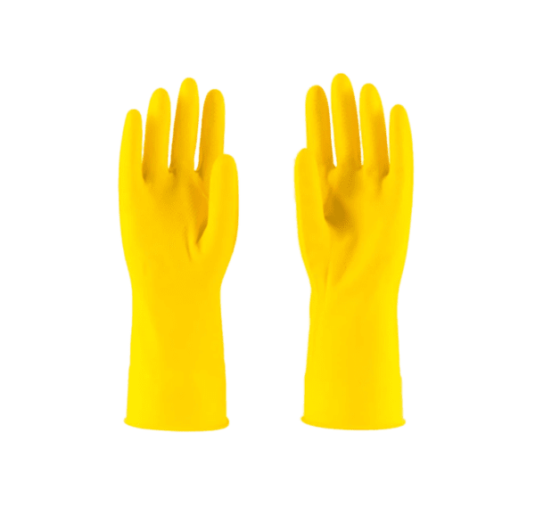 Yellow Household Gloves