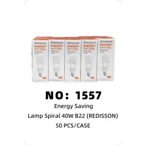 NO: 1557 Bayonet Bulb 60W B22 50PCS/CASE