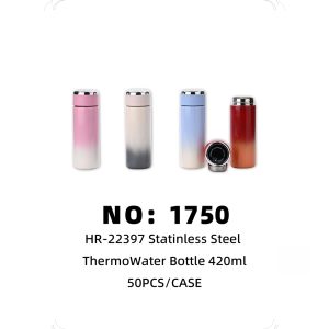 NO: 1750 Gradient Smart Thermos Mug 420ml 50PCS/CASE