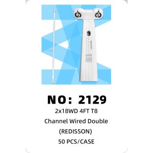 NO: 2129 REDISSON Double Fork Lamp Stand 1.5m 50PCS/CASE