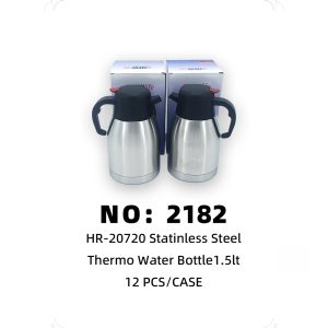 NO: 2182 Stainless Steel Thermos Flask 1.5LT 12PCS/CASE