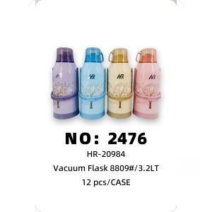 NO: 2476 3.2lt Insulated Hot Water Bottle 12PCS/CASE