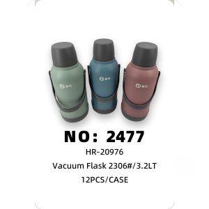 NO: 2477 3.2lt Insulated Hot Water Bottle 12PCS/CASE