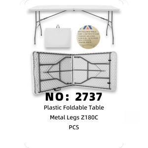 NO: 2737 Folding Plastic Table 1PCS
