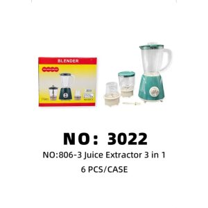 NO: 3022 3-in-1 Juicer 6PCS/CASE