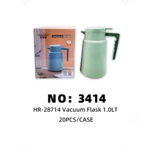 NO: 3414 Insulated Hot Water Bottle 1LT 20PS/CASE