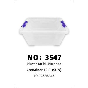 NO: 3547 Storage Box 13LT SUN 10PCS/BALE