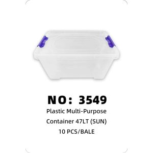 NO: 3549 Storage Box 47LT SUN 10PCS/BALE