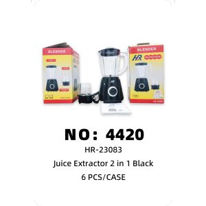 NO: 4420 2-in-1 Black Juicer 6PCS/CASE