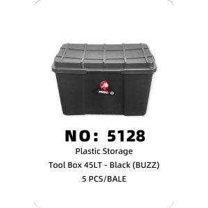 NO: 5128 Black Toolbox 45LT BUZZ 5PCS/BALE
