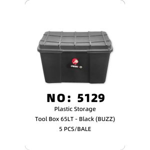 NO: 5129 Black Toolbox 65LT BUZZ 5PCS/BALE