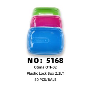 NO: 5168 OTIMA Plastic Food Container 50PCS/BALE
