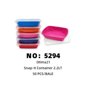 NO: 5294 OTIMA Plastic Lunch Box 50PCS/BALE