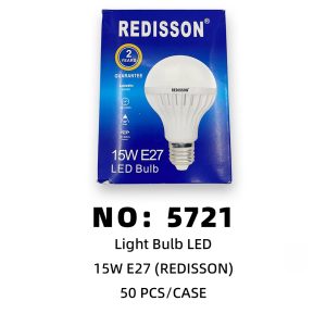 NO: 5721 LED Energy-Saving Bulb 15W 50PCS/CASE