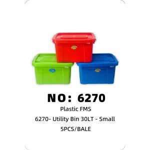 NO: 6270 FMS Storage Box 30LT 5PCS/BALE