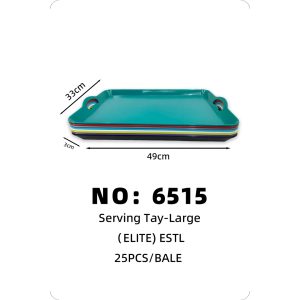 NO: 6515 ELITE Plastic Pallet, Large Size, 49*33*3cm, 25pcs/bale