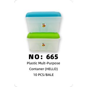 NO: 665 HELLO Mini Ice Bucket 10PCS/BALE