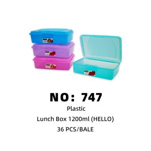 NO: 747 Hello lunchbox 36PCS/BALE