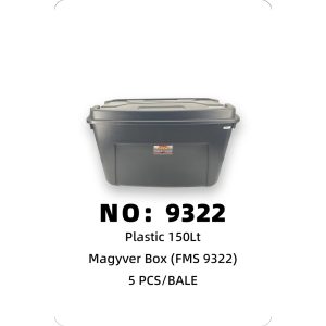 NO: 9322 FORMOSA Black Tool Kit 150LT 5PCS/BALE