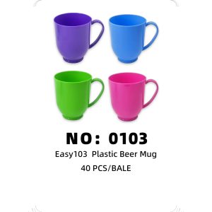 NO: 0103 Easy Beer Mug 40pcs/BALE