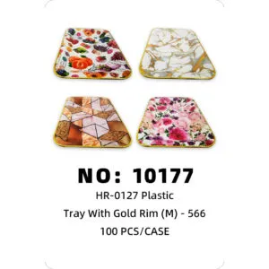 NO: 10177 Fruit Tray 100pcs/CASE