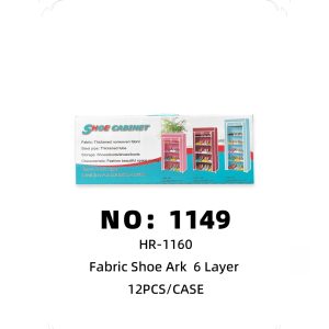 NO: 1149 Six-tier solid color shoe rack 12PCS/CASE