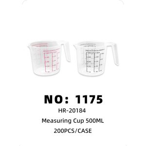 NO: 1175 Measuring cup 500ML 200PCS/CASE