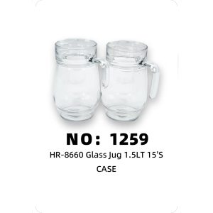 NO: 1259 Glass Jar 1.5LT CASE