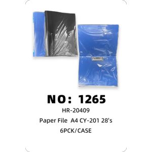 NO: 1265 A4 folder 6PCK/CASE