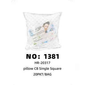 NO: 1381 Square Pillow 1pc 20PKT/BAG