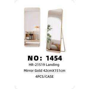 NO: 1454 Gold Floor-Length Mirror 4pcs/CASE