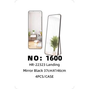 NO: 1600 Black Floor Mirror 37cm x 146cm 4PCS/CASE